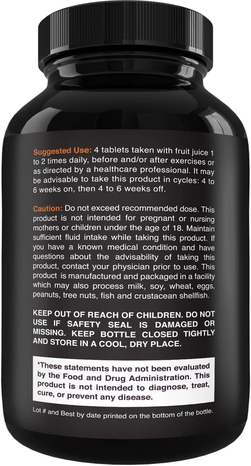 Tri-Phase Creatine Supplement for Muscle Recovery &amp; Muscle Building, 240 Capsules