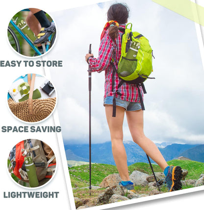 Collapsible Silicone Water Bottles-750Ml,Medical Grade,Bpa Free Travel Water Bottle Can Roll Up,26Oz,Leak Proof Foldable Sports &amp; Outdoor Water Bottles