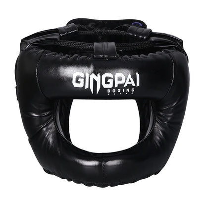 Boxing Head Protection Adult Fitness Equipment Aproved Closed Full Sports Headgear Men Women Sanda Helmets Kids Head Protector