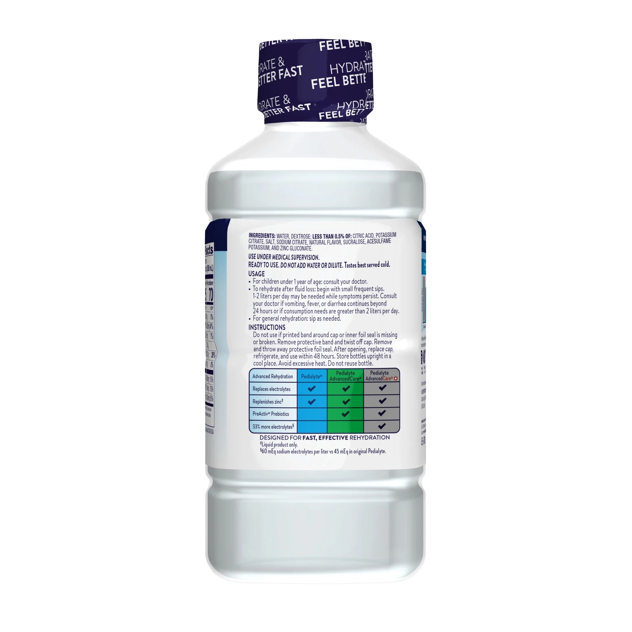 (6 Pack)  Electrolyte Drink, Coconut Burst, 1 Liter