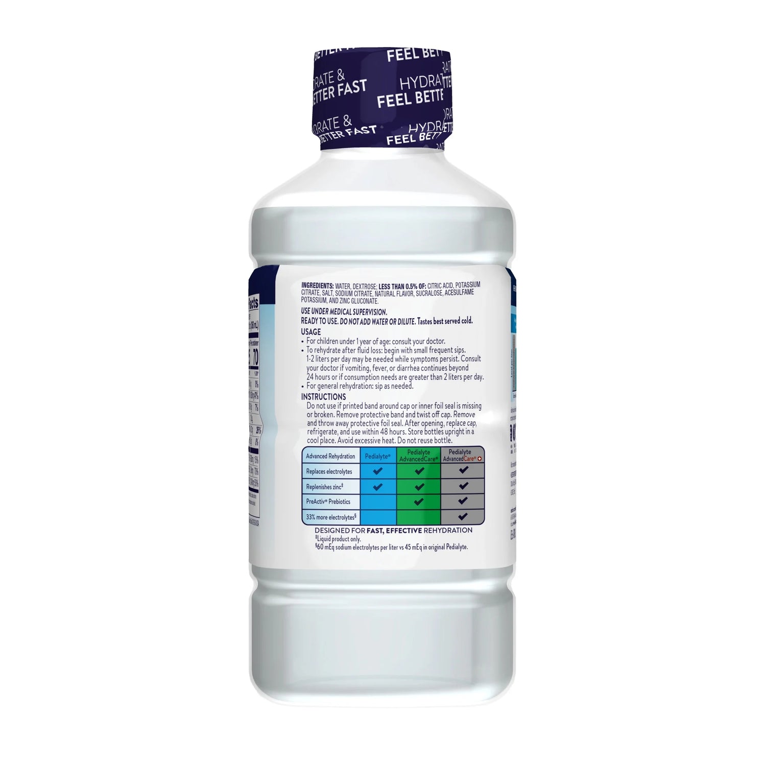 Electrolyte Drink, Coconut Burst, 1 Liter