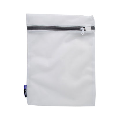 4 Pack Active Wear Wash Bag Set, 16" X 19" and 12" X 15", White, Grey