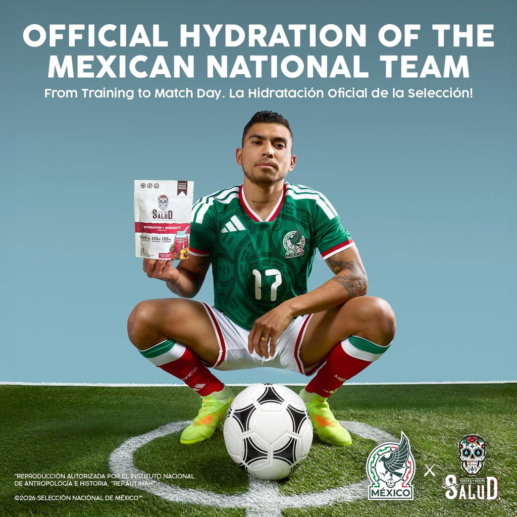 Salud 2-In-1 Hydration + Immunity Drink Mix, Lemonade | Electrolytes Powder, Agua Fresca, Elderberry, Dairy & Soy Free, Non-Gmo, Gluten Free, Vegan, 1G Sugar (15 Servings)