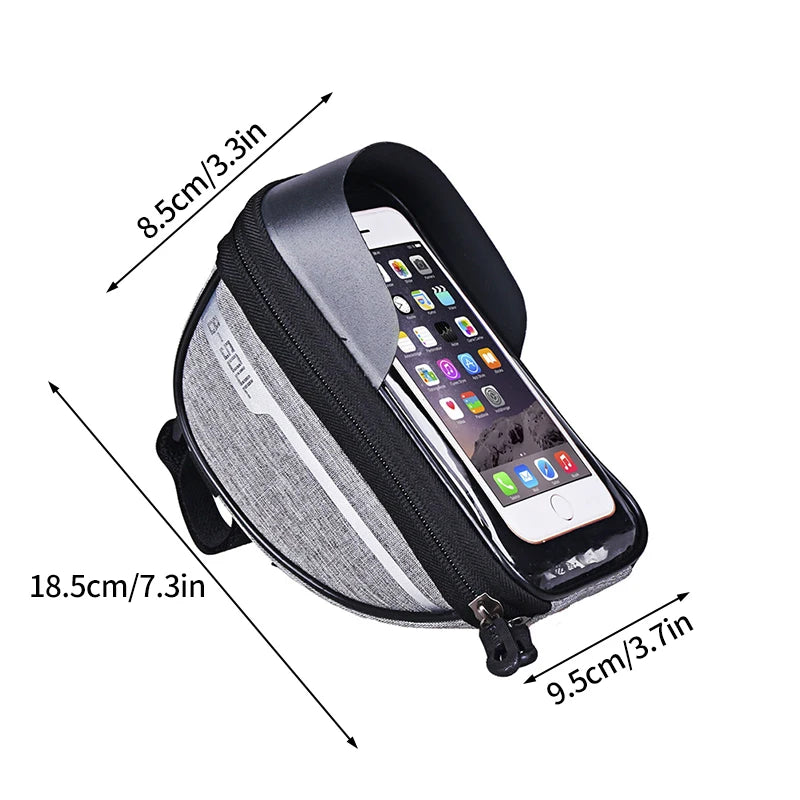 Rainproof Mountain Bicycle Bag Bike Accessories Touch Screen Cycling Handlebar Bag MTB Road Phone Storage Bags Cycling Equipment
