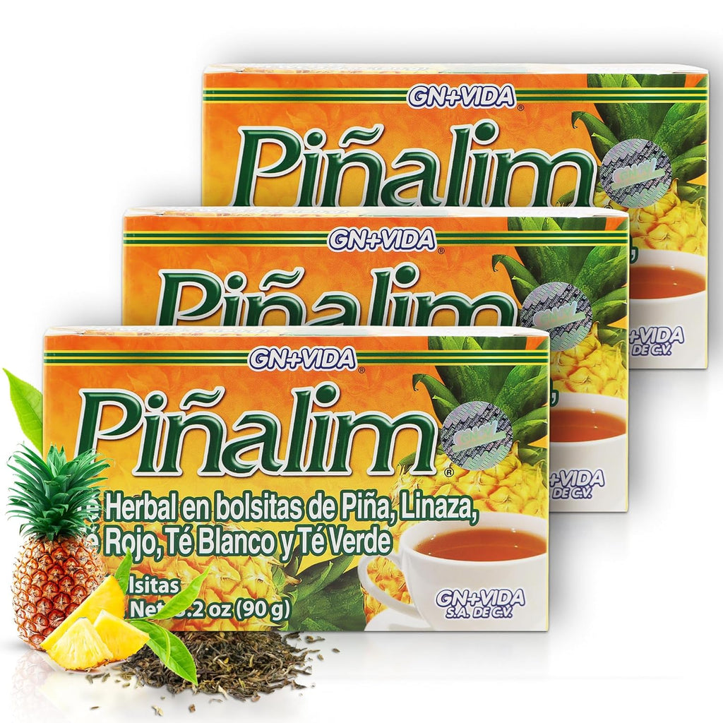 3 Boxes Te Pinalim Tea Gn+Vida Tea Diet 90 Day Supply