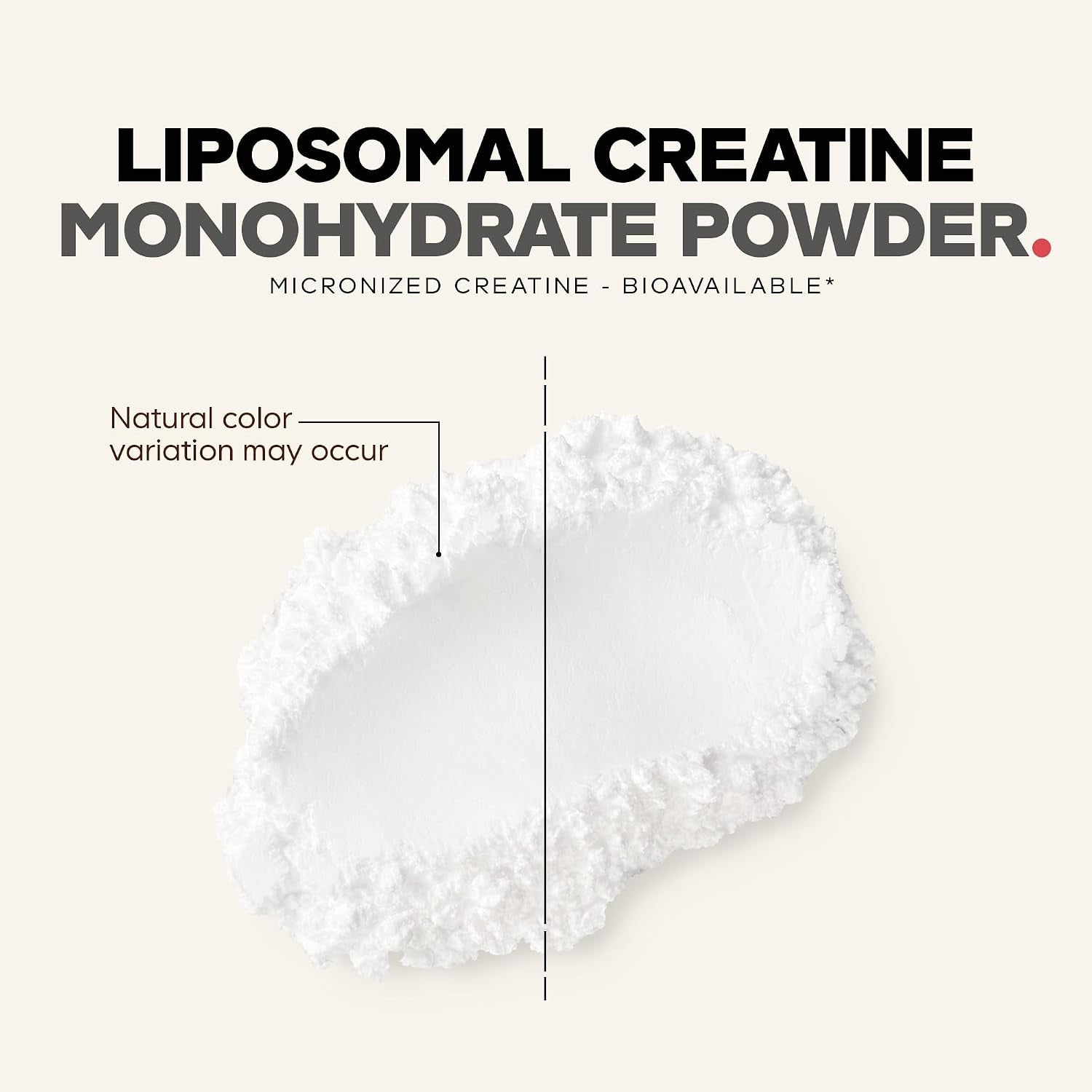 Liposomal Creatine Powder Supplement, Pure Creatine Monohydrate 5000Mg, Pre Workout & Post Workouts - Unflavored Creatine, Micronized Creatine Powder - Creatinine for Sports - 30 Servings