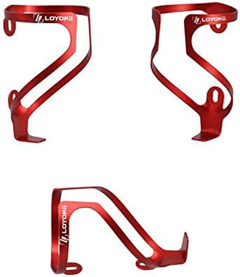 Water Bottle Holder for Bike, Lightweight Bike Water Bottle Cage Aluminum Alloy Bicycle Cages Bike Drink Holder for Mountain Bike Road Bike Cycling