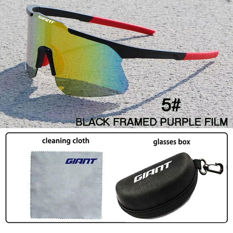 Cycling Sunglasses Men and Women MTB Road Bicycle Cycling Sunglasses Outdoor Lenses with Case Glasses Cycling Goggles
