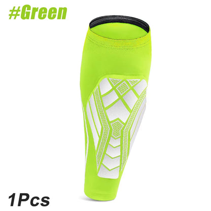 1 Pcs Calf Compression Sleeves with EVA Pad for Men and Women, Leg Support for Shin Splints, Shin Guards for Home Work Garden
