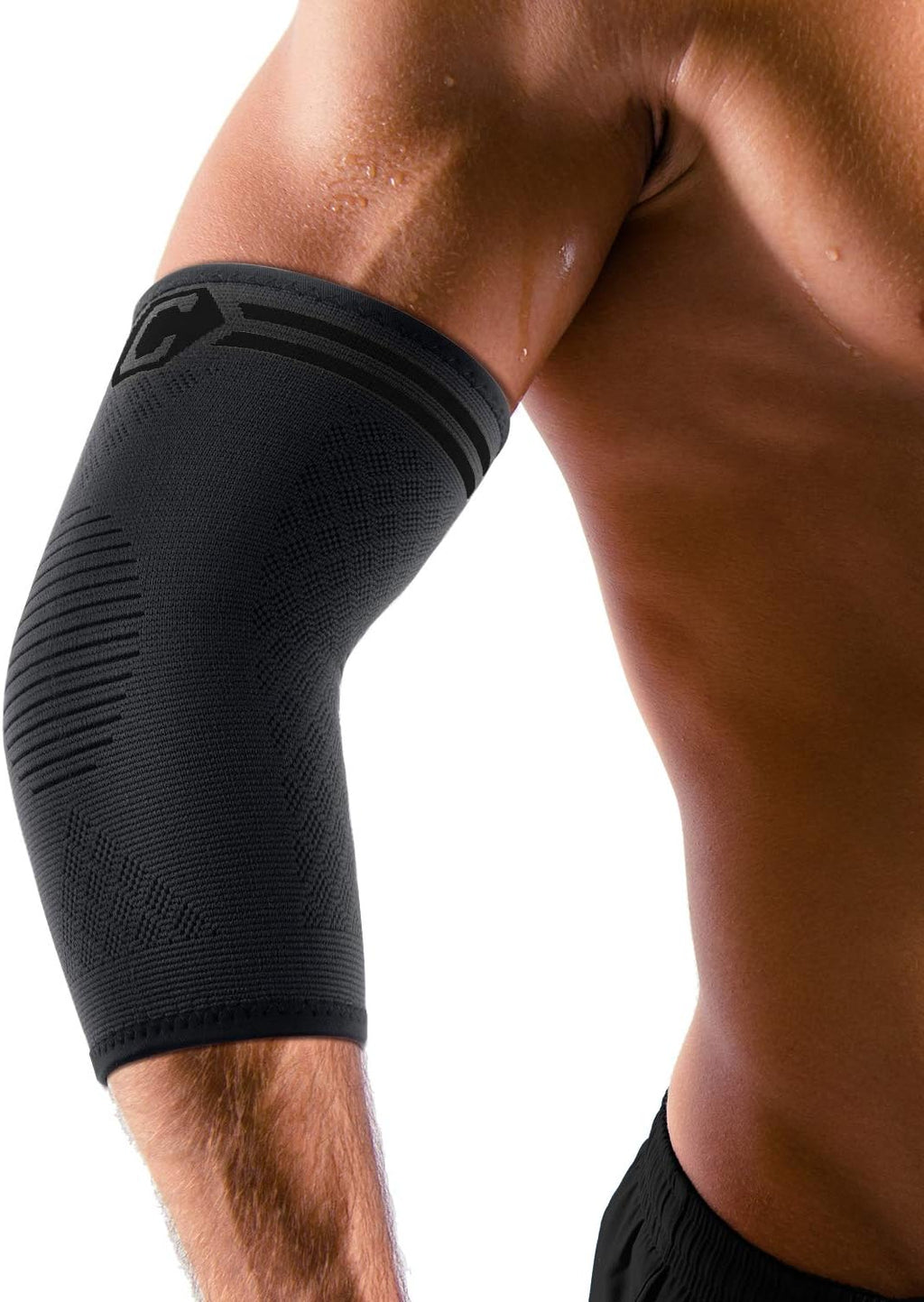 2 Pack Elbow Brace Compression Sleeve, Tennis & Golfer'S Elbow | Breathable 3D Knit, Moisture-Wicking, No Straps or Velcro, Epicondylitis, Tendonitis & Arthritis Relief, All-Day Wear