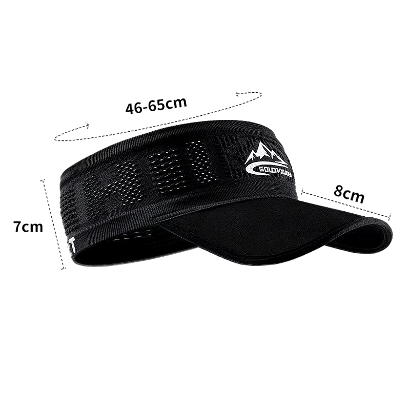 Summer Sun Hats Running Caps for Men Women Quick Dry Breathable Mesh Visor Hat Top Empty Tennis Golf Cycling Hat Baseball Cap