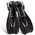 Professional Adult Flexible Comfort TPR Non-Slip Swimming Diving Fins Rubber Snorkeling Swim Flippers Water Sports Beach Shoes
