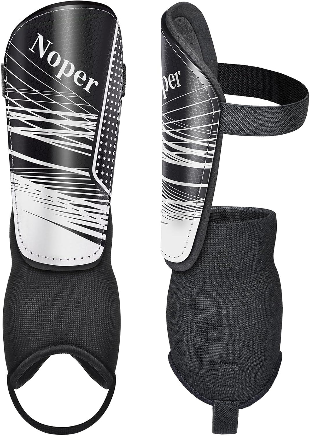 Soccer Shin Guards for Kids Youth, Shin Guard and Shin Guard Sleeves for Boys and Girls