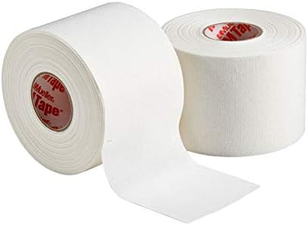 Sports Medicine Mtape Rolls Team Pack, Quality Athletic Tape, Easy to Tear for Fast & Effective Taping, 1.5" X 10 Yards per Roll, 32 Rolls
