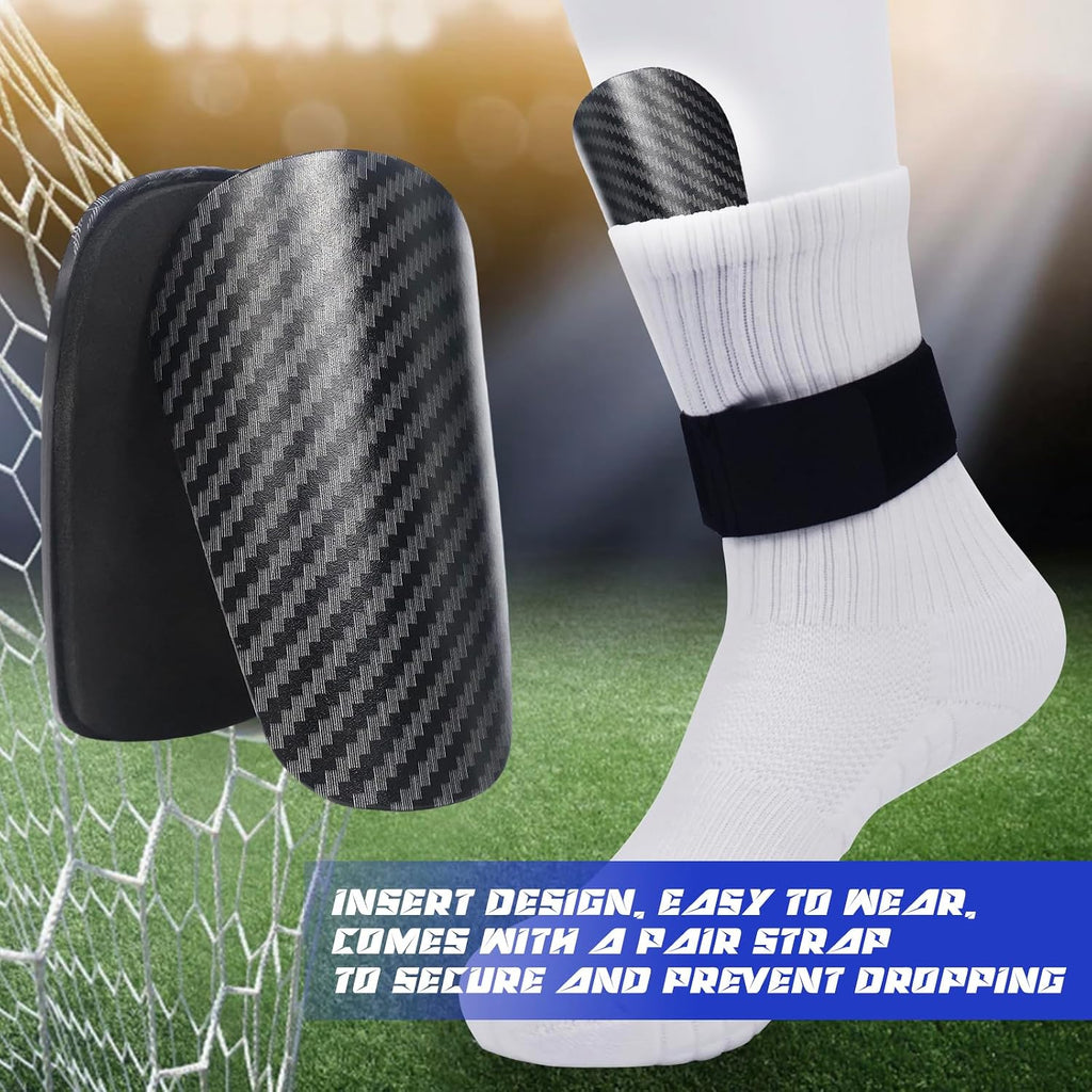 Mini Shin Guards Soccer Kids,Small Protective Gear with Fixed Straps | 2 Pairs Small Tiny Shin Pads Match Equipment Protective Tiny Shin Guards Soccer for All Ages