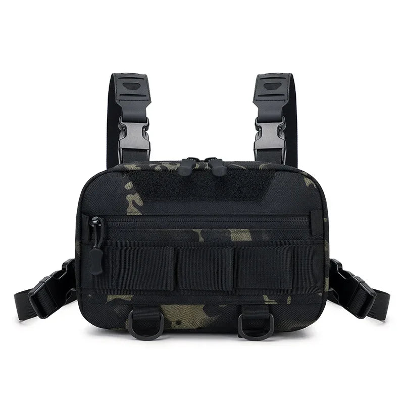 Tactical Chest Bag for Men Waterproof Climbing Camping Camouflaged Backpacks Outdoor Travel Backpack Fanny Pack Cycling Sack
