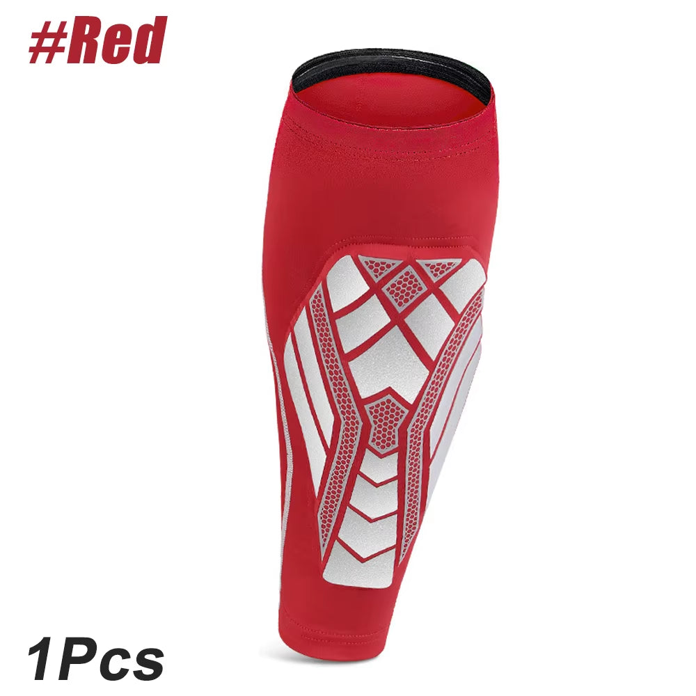 1 Pcs Calf Compression Sleeves with EVA Pad for Men and Women, Leg Support for Shin Splints, Shin Guards for Home Work Garden