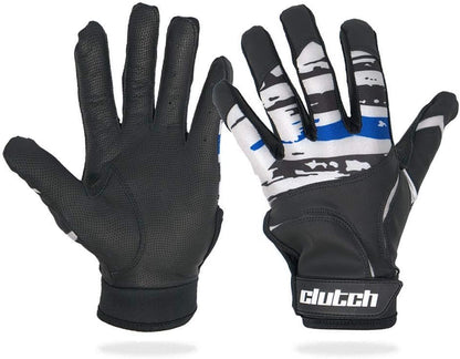 American Flag Baseball &amp; Softball Batting Gloves, Super Grip Finger Fit, Performance Mesh &amp; Perforated Sheepskin Palm for Adults &amp; Youth