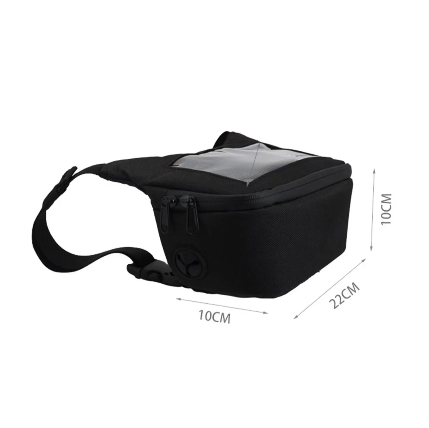 Waterproof Handlebar Bag Front Basket Portable for Vespa Hiking Cycling Travel Satchel Fanny Pack Waist Motorcycle Bags