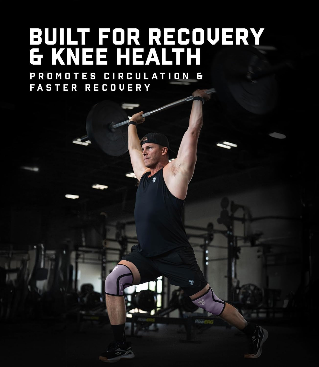 5MM Knee Sleeves for Weightlifting, Squats, Powerlifting, and Functional Training – Compression Knee Support for Men & Women – Joint Protection & Recovery – Pair