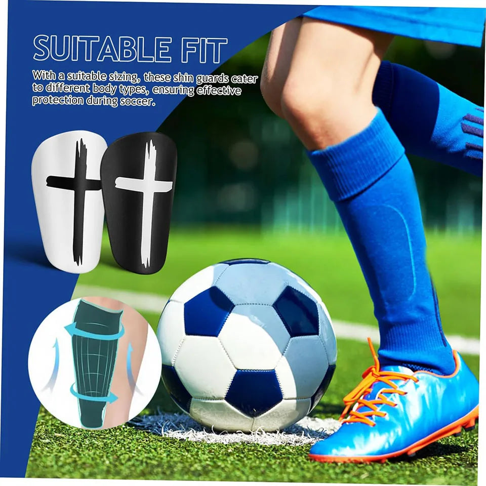 1 Pair Soccer Shin Guards Protective Gear &amp; Shin Pads for Soccer Training &amp;Matches Essential Soccer Gear for Kids Youth