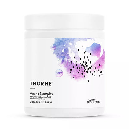 THORNE - Amino Complex - EAA and BCAA Powder - Promotes Lean Muscle Mass &amp; Exercise Recovery* - NSF Certified for Sport - 30 Servings - 8.0 Oz - Berry