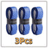 3Pcsx1M Bat Grip Tape for Baseball Absorbs Sweat Tennis Grip Racket Handle Grip PU Anti-Skid Overgrip Tape for Pickleball