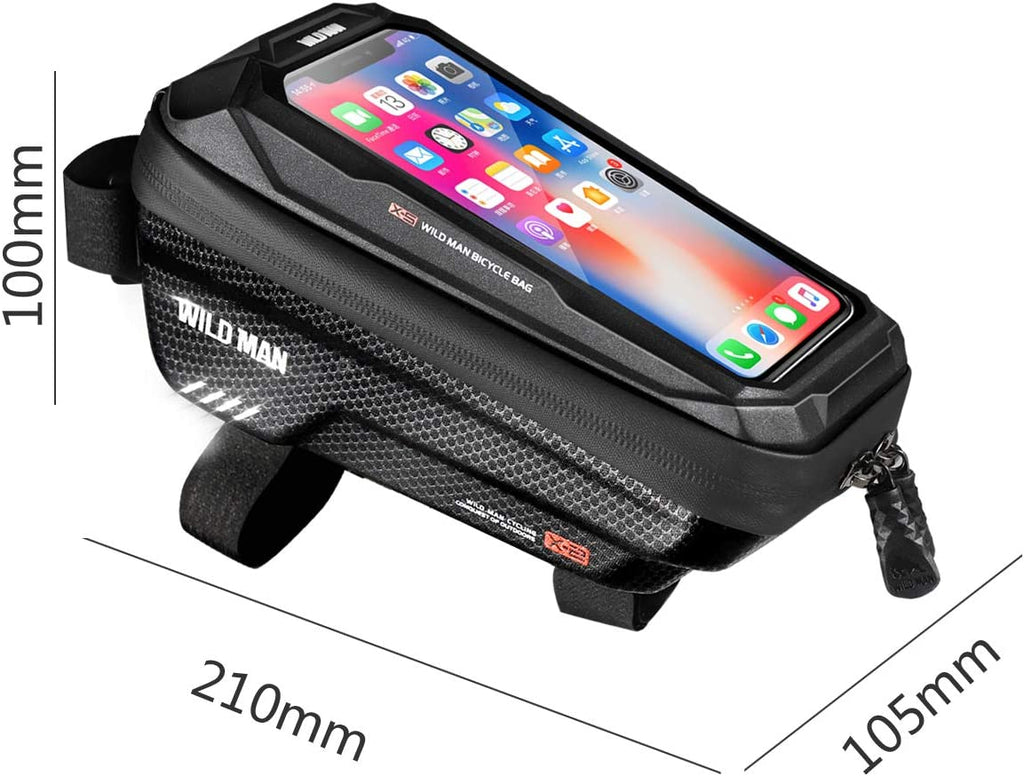 Rainproof Touch Screen Front Frame Bike Bag Top Tube for Mountain Road Bike MTB Cycling