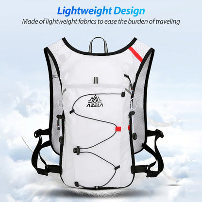 Breathable Hydration Vest Trail Running Backpacks Lightweight Cycling Run Jogging Marathon Backpack Riding Climbing Bag