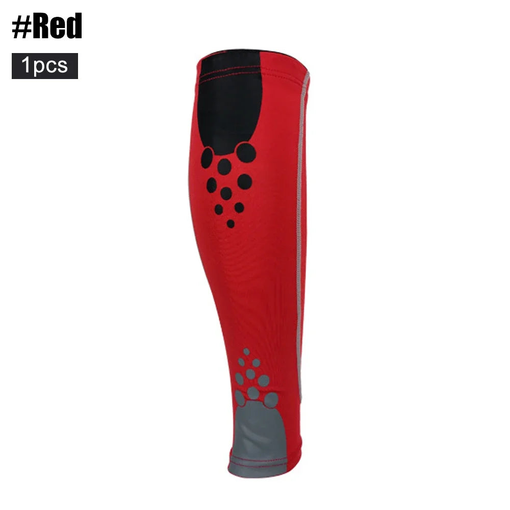 1PC Sport Leg Compression Socks Strong Calf Compression Sleeve Support for Men Women Running Cycling Vein Calf Guard Pain Relief
