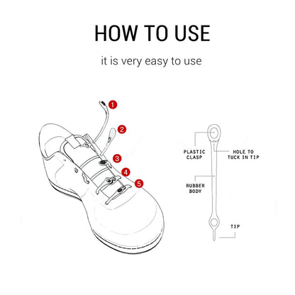 12Pcs Stretch Silicone Shoelaces No Tie Shoe Laces Elastic Laces Sneakers Adults Kids Lazy Shoelace for Shoes Rubber Zapatillas