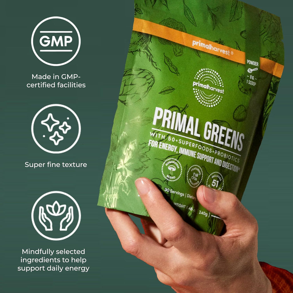Greens - Daily Supplement Powder, Gluten, Dairy & Soy Free