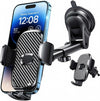 Car Phone Holder[Military-Grade 360°Suction Cup] Phone Holders for Your Car Universal Accessories Air Vent Dashboard Windshield Phone Mount Automotive Cradles Fit Shower & Wall Mounts Iphone