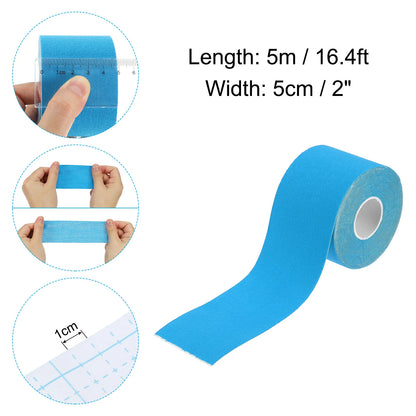 5Cm Aerial Hoop Tape Athletic Tape Adhesive Non-Slip Grip Tape Yoga Rig Sport Tape for Wrapping Exercises Gymnastics 16.4Ft