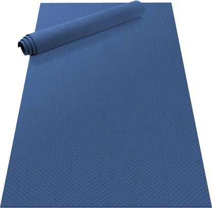 Large Yoga Mat for Pilates Stretching Home Gym Workout, Extra Thick Non Slip Exercise Mat, Extra Wide Fitness Mat for Men and Women, Mutil-Size X 1/4&
