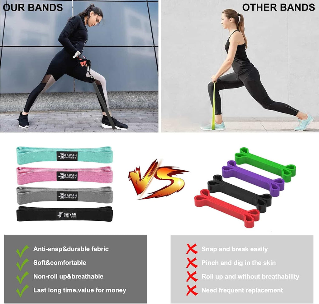 Long Bands for Working Out - Long Resistance Bands for Women Long Workout Bands Long Resistance Bands for Working Out Long Loop Resistance Bands Large Loop Resistance Bands Body Bands for Working Out