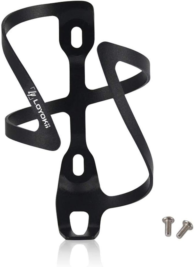 Bike Water Bottle Cage, Lightweight Aluminum Alloy Bike Water Bottle Holder Bicycle Cages Bike Drink Holder for Cycling Mountain Bike Road Bike