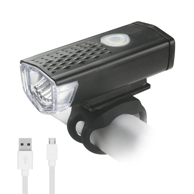 Bike Lights Front USB Rechargeable Headlight MTB Road Bike Cycling Flashlight Bike Lantern Lamp Bicycle Accessories