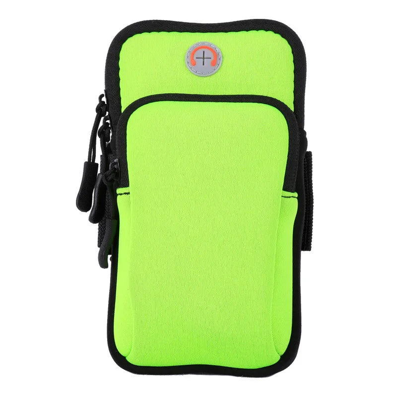 Sport Running Arm Bag Fitness Arm Band Bag Pouch Jogging Mobile Phone Holder Pouch Belt GYM Cover for Smartphone 6"