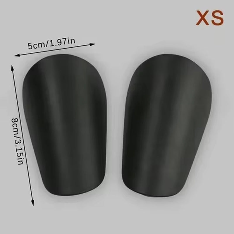 1 Pair Mini Football Shin Pad Wear-Resistant Shock Absorbing Leg Protector Lightweight Portable Soccer Training Shank Board