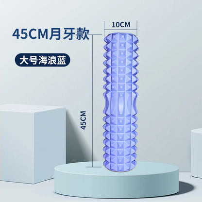 45Cm Yoga Foam Roller Muscle Massage Three-Dimensional Dot Yoga Foam Roller Sport Body Muscle Massage Relaxer Exercise Equipment
