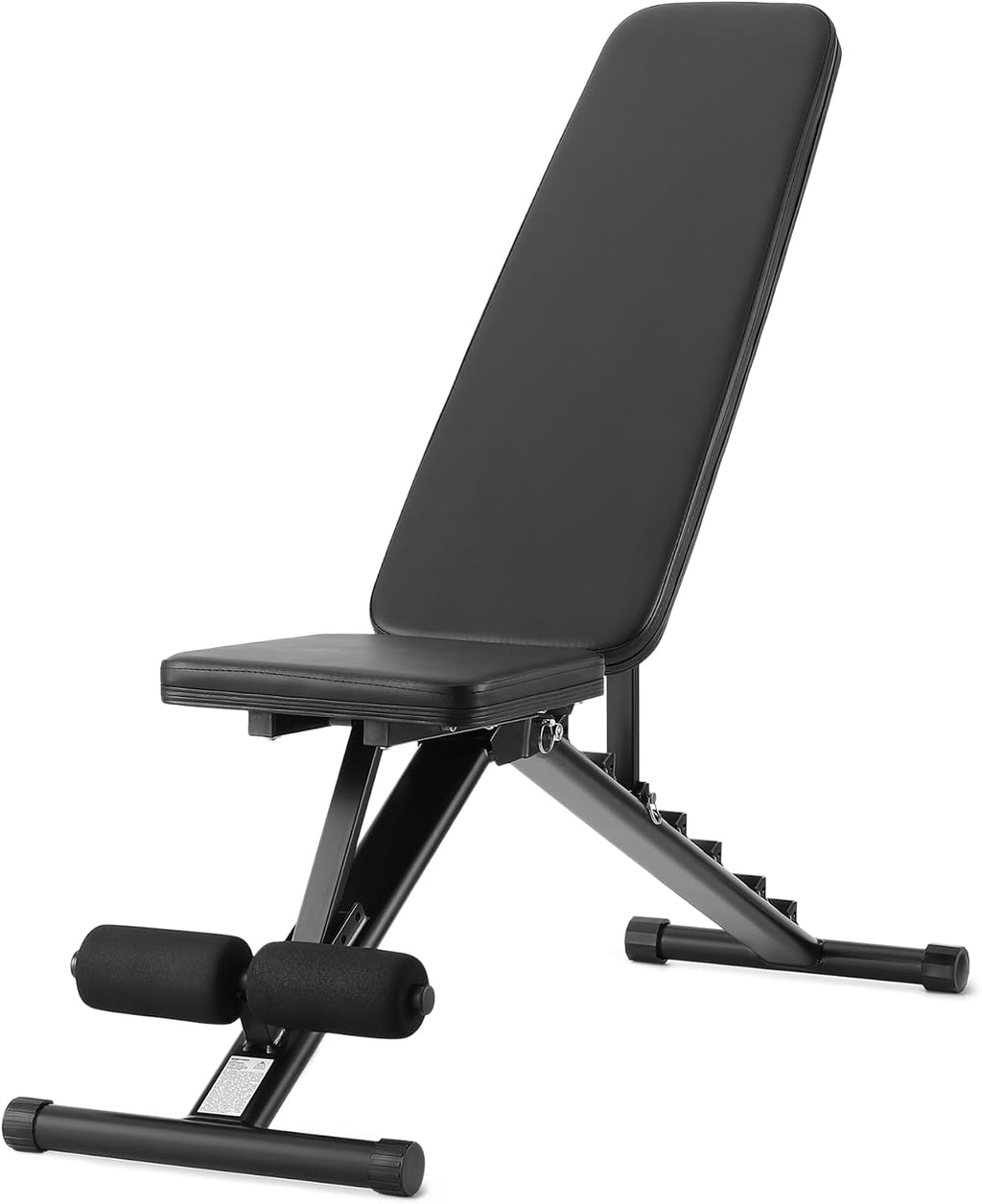 Adjustable Workout Weight Bench Press, Foldable for Home Gym, Supports up to 660 Pounds, Black