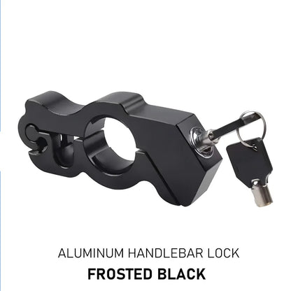 Motorcycle Lock Heavy Duty for Grip Lock Throttle Lock Brake Locks anti Theft Locks Front Brake on Dirt Bike Moped Scooter Lock