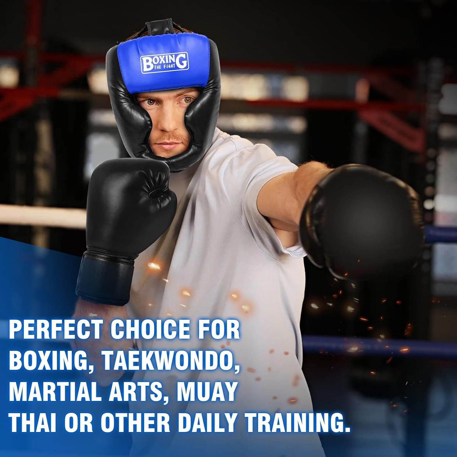 2 Pack & 1 Pack Boxing Headgear - Sparring Safety Head Guard for MMA, Kickboxing, Muay Thai, Boxing - Men, Women, Kids