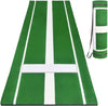 Softball Pitching Mat, 10' X 3' Baseball Hitting Mat, Anti-Slip Anti-Fade Pitch Practice Mat, Softball Pitching Mound for Outdoor/Indoor