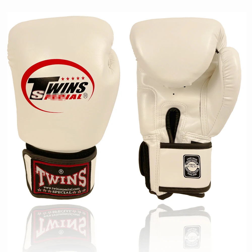 6 Colors Twins 8OZ 10OZ 12OZ 14OZ 16OZ Adult Kids PU Leather Kick Fighting Kick Punch Gloves Karate Muay Thai MMA Boxing Gloves