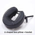 Massage Head Rest Kit for Bed Mattress with Memory Foam Face down Pillow for Salon SPA Massage Therapy Recovery