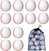 12 Pack Foam Baseballs, Soft Training Balls with Mesh Bag for Practice | 2.8" Soft Sporting Batting Ball,Lightweight & Durable,Safe for Indoor/Outdoor Hitting & Fielding Practice,For Training Drills