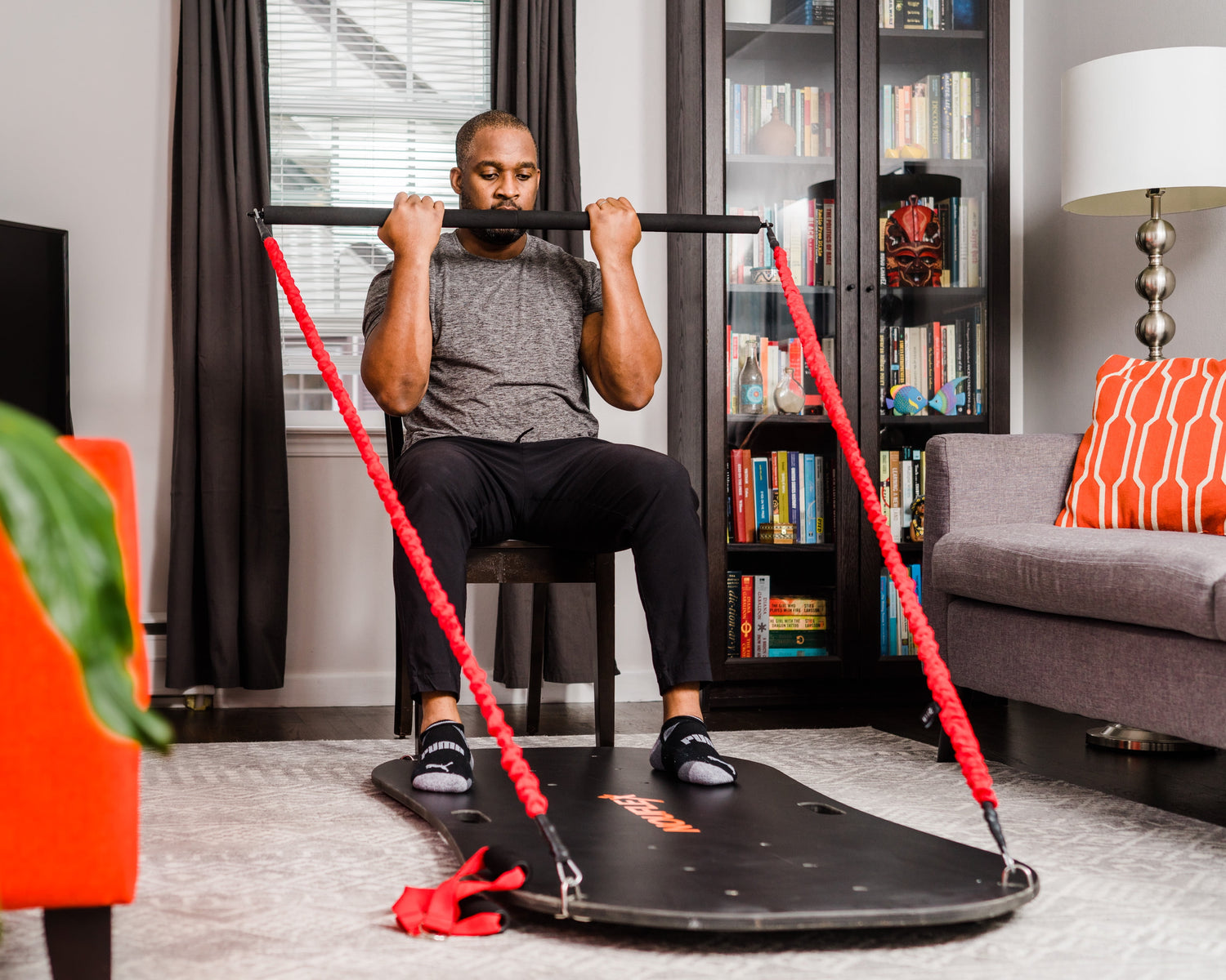 Resistance Training Fit Board with Resistance Bands, Fitness Equipment -