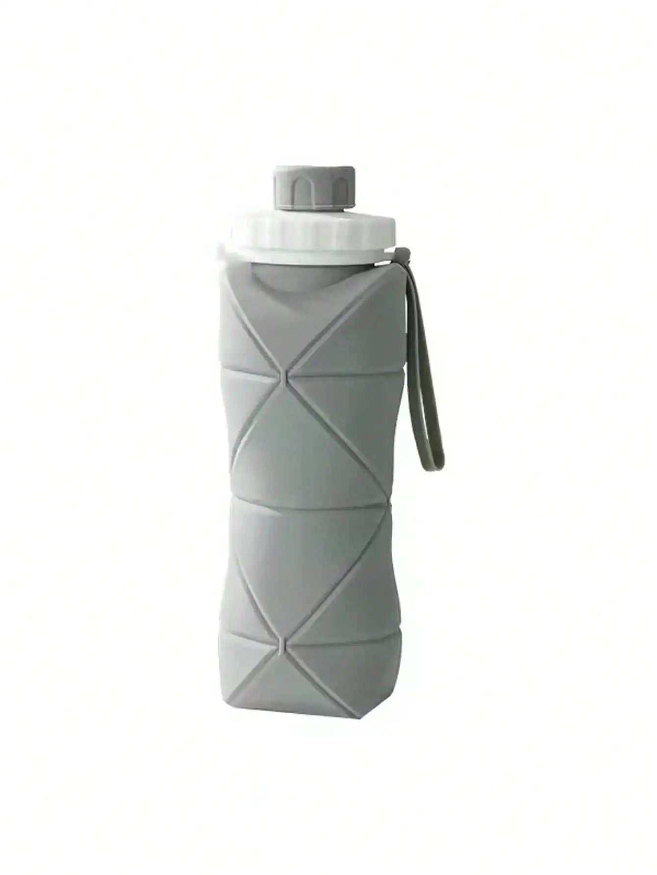 Silicone Collapsible Sports Water Bottles Outdoor Camping Folding Water Cup Large Capacity Travel Foldable Leakproof Kettle